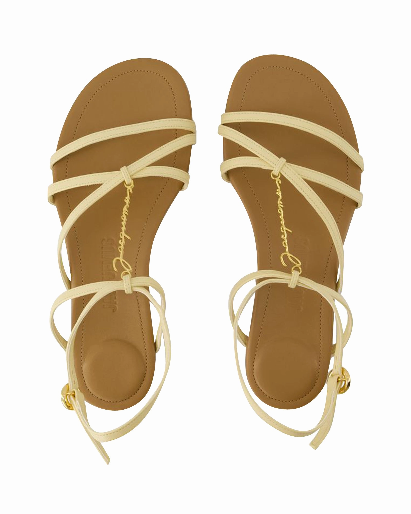 Pralu P Sandals - Jacquemus - Leather - Ivory