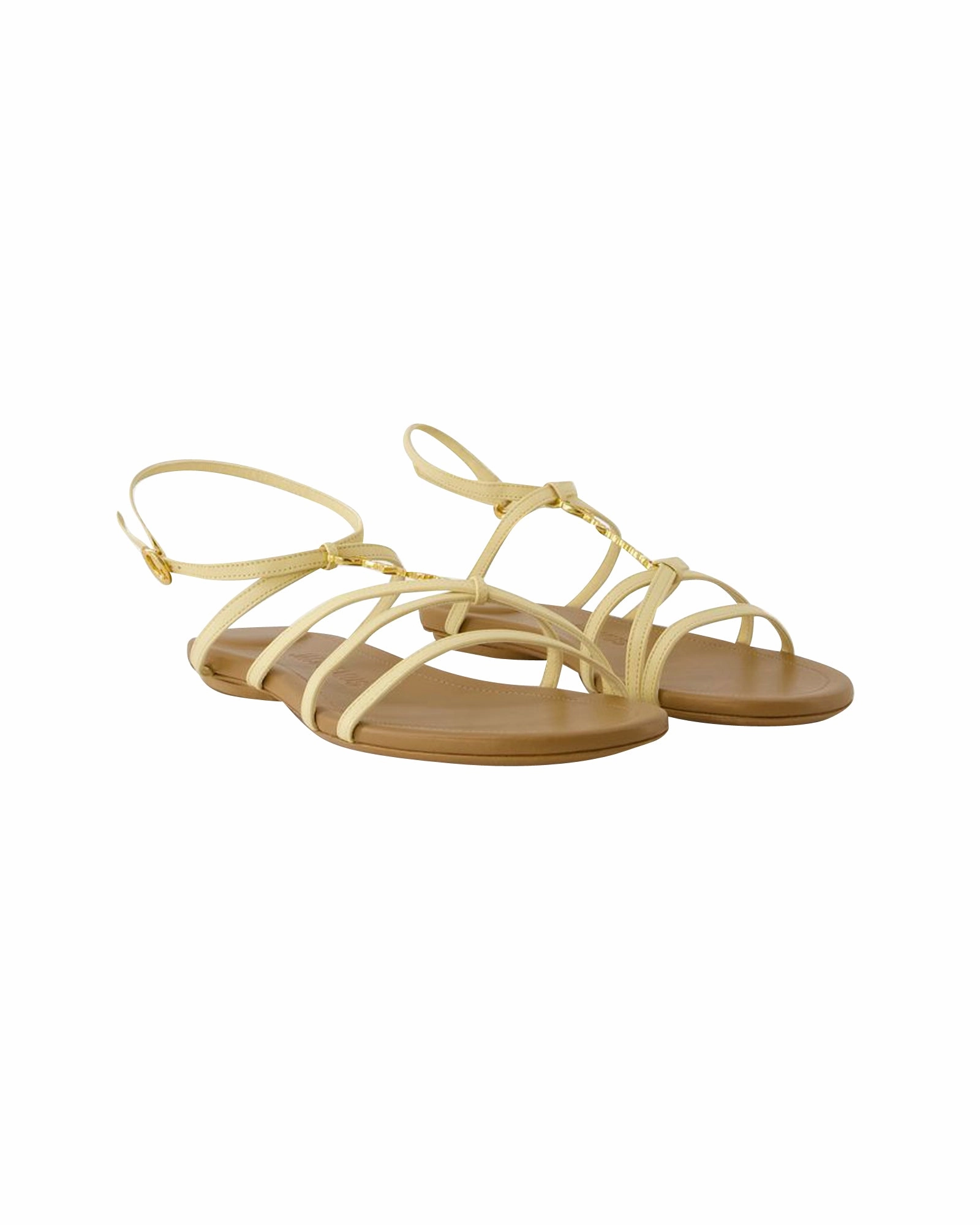 Pralu P Sandals - Jacquemus - Leather - Ivory