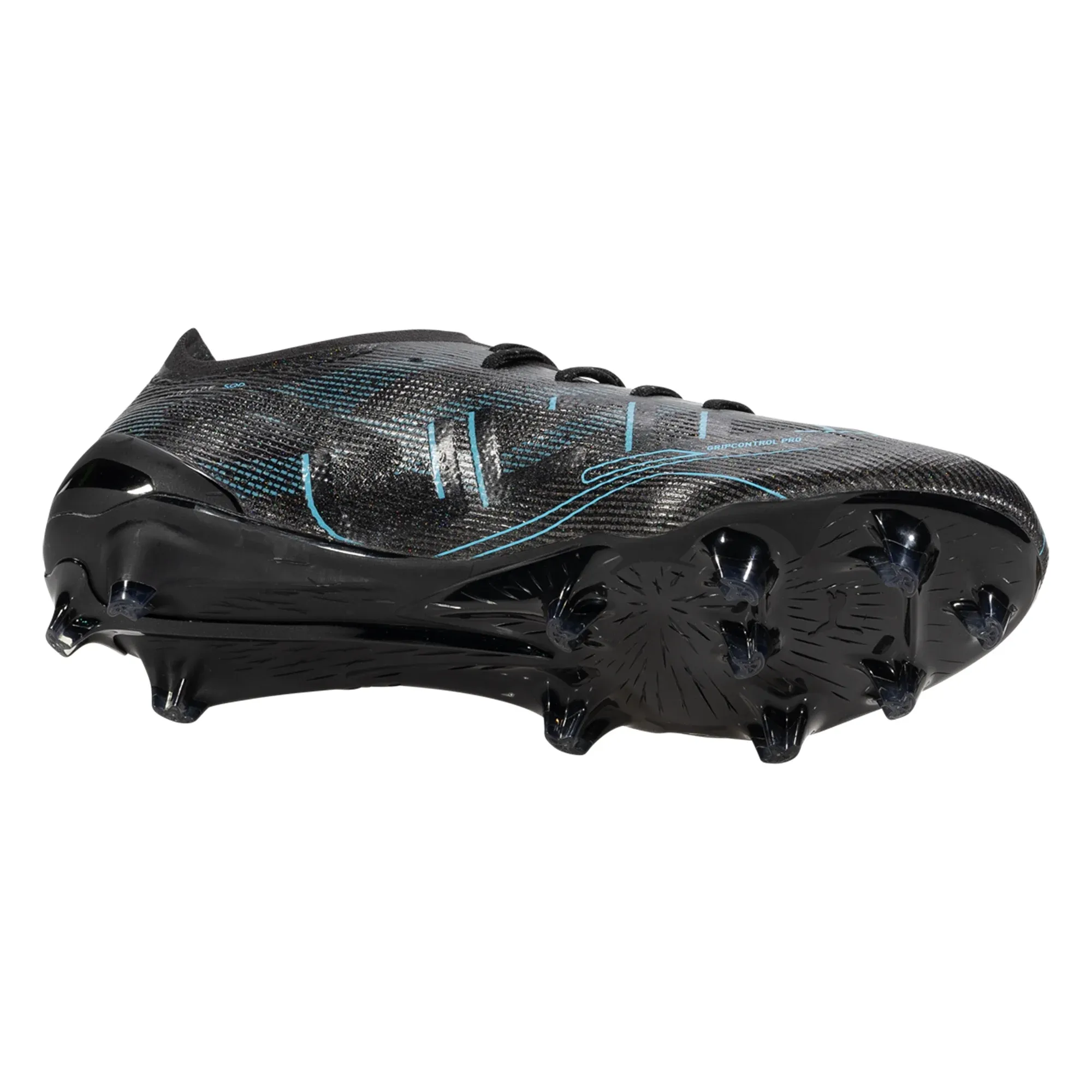 Puma Ultra 5 Ultimate FG Soccer Cleats (Black/Silver/Bright Royal)