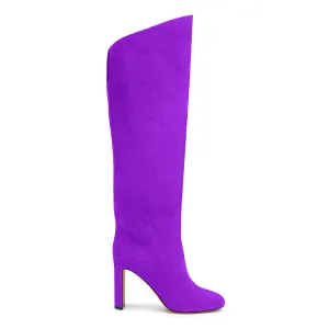PURPLE SUEDE GENEVA