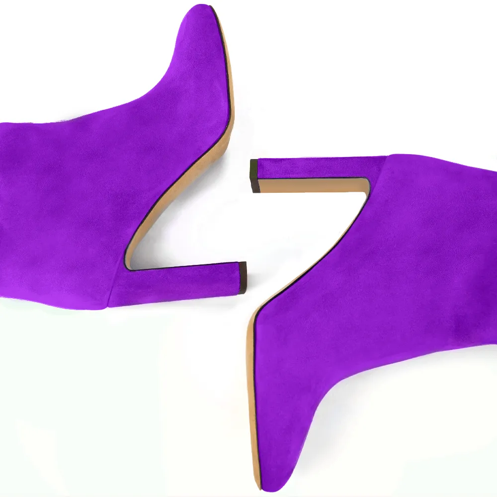 PURPLE SUEDE GENEVA