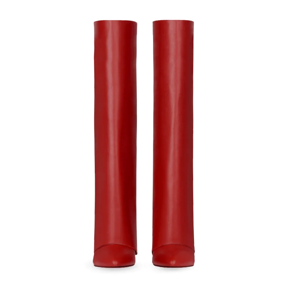 RAFAELA RED LEATHER
