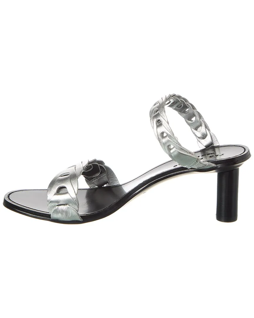 rag & bone Infinity Mid Heel Leather Sandal