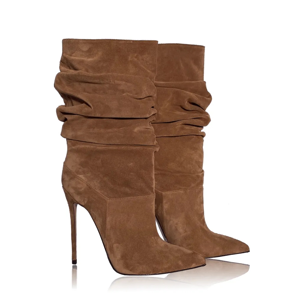 RAISSA BROWN SUEDE