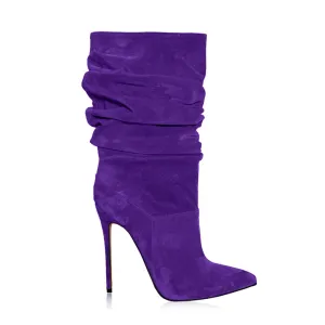 RAISSA PURPLE SUEDE