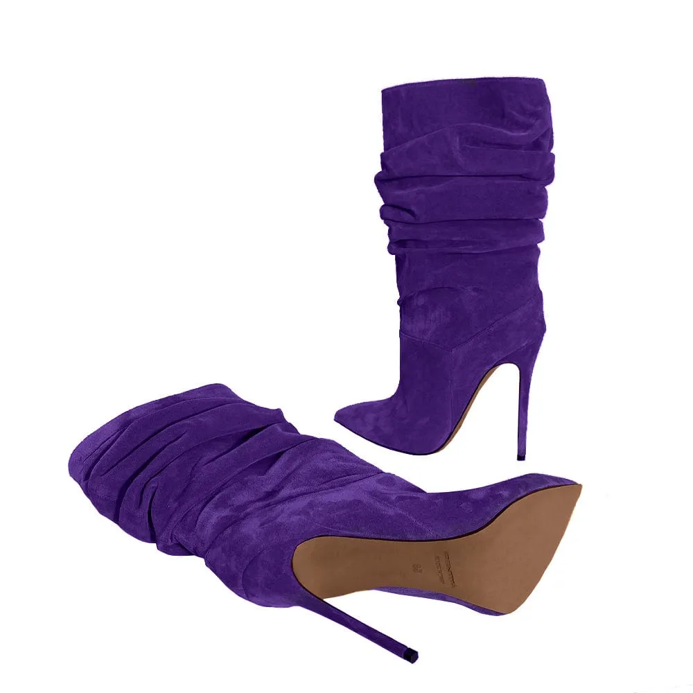 RAISSA PURPLE SUEDE
