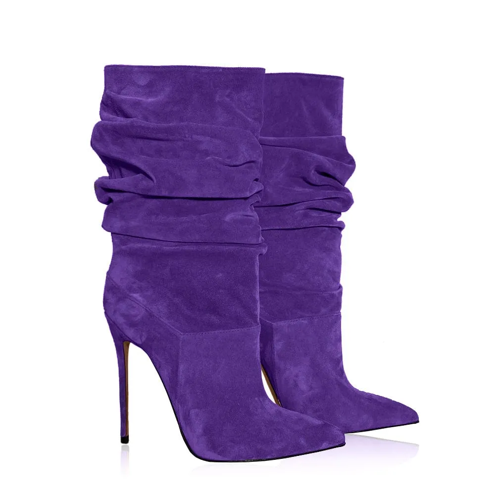 RAISSA PURPLE SUEDE