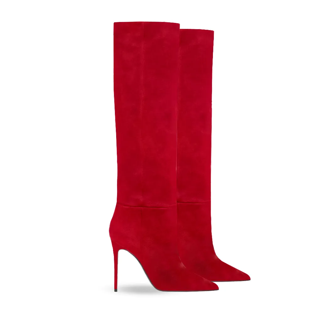 RED SUEDE ALIEEN
