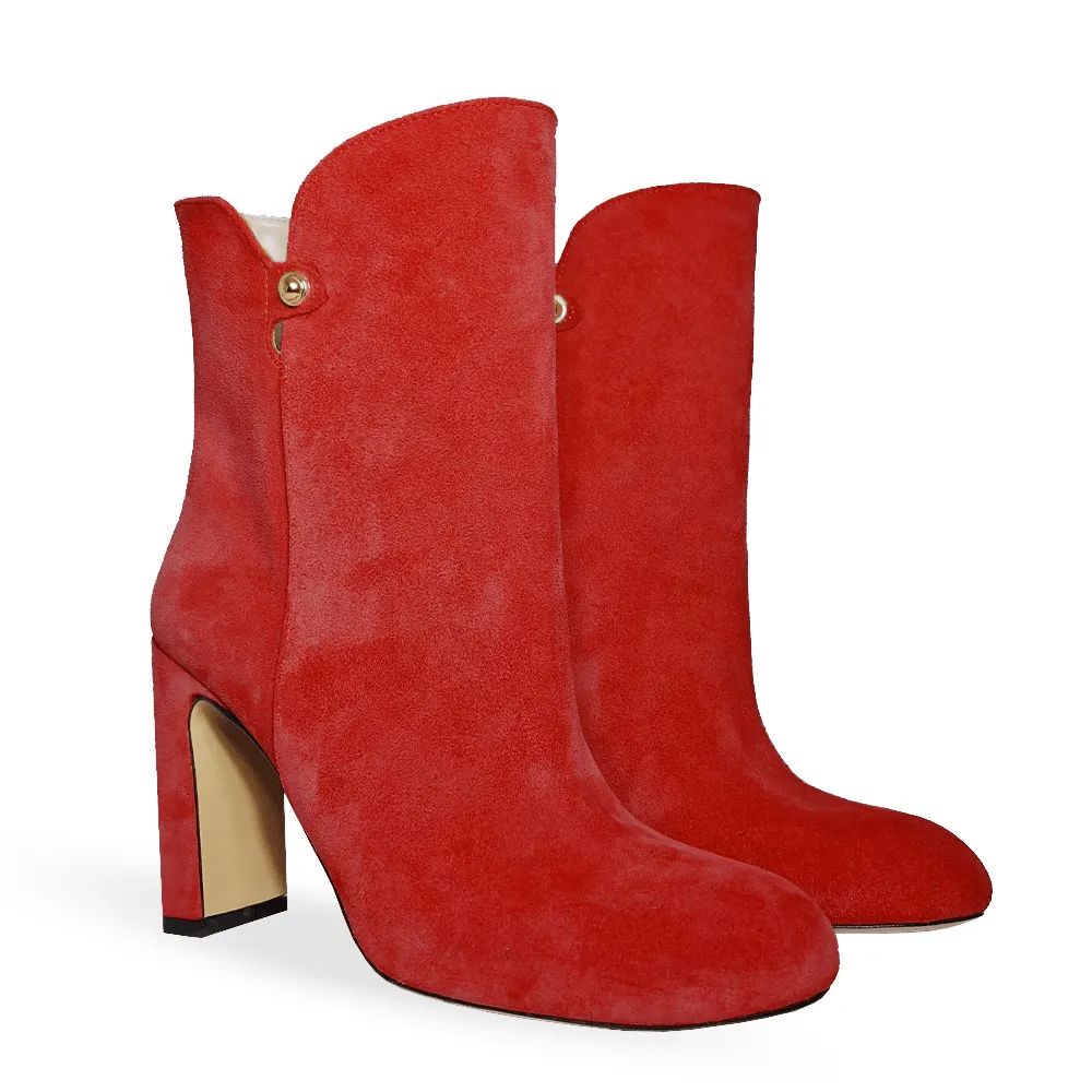 RED SUEDE VANYA