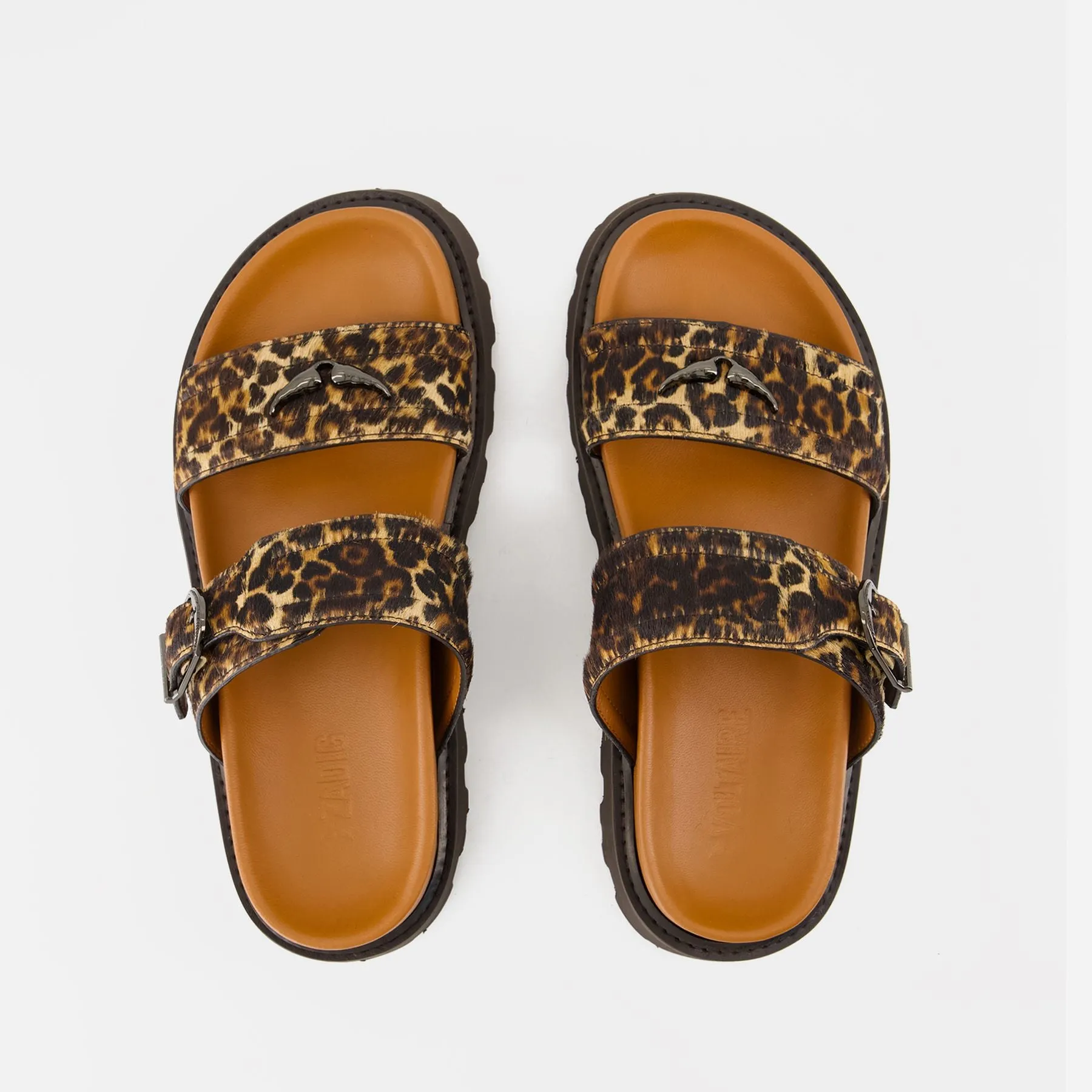 Ride Sandals - Zadig & Voltaire - Leather - Printed