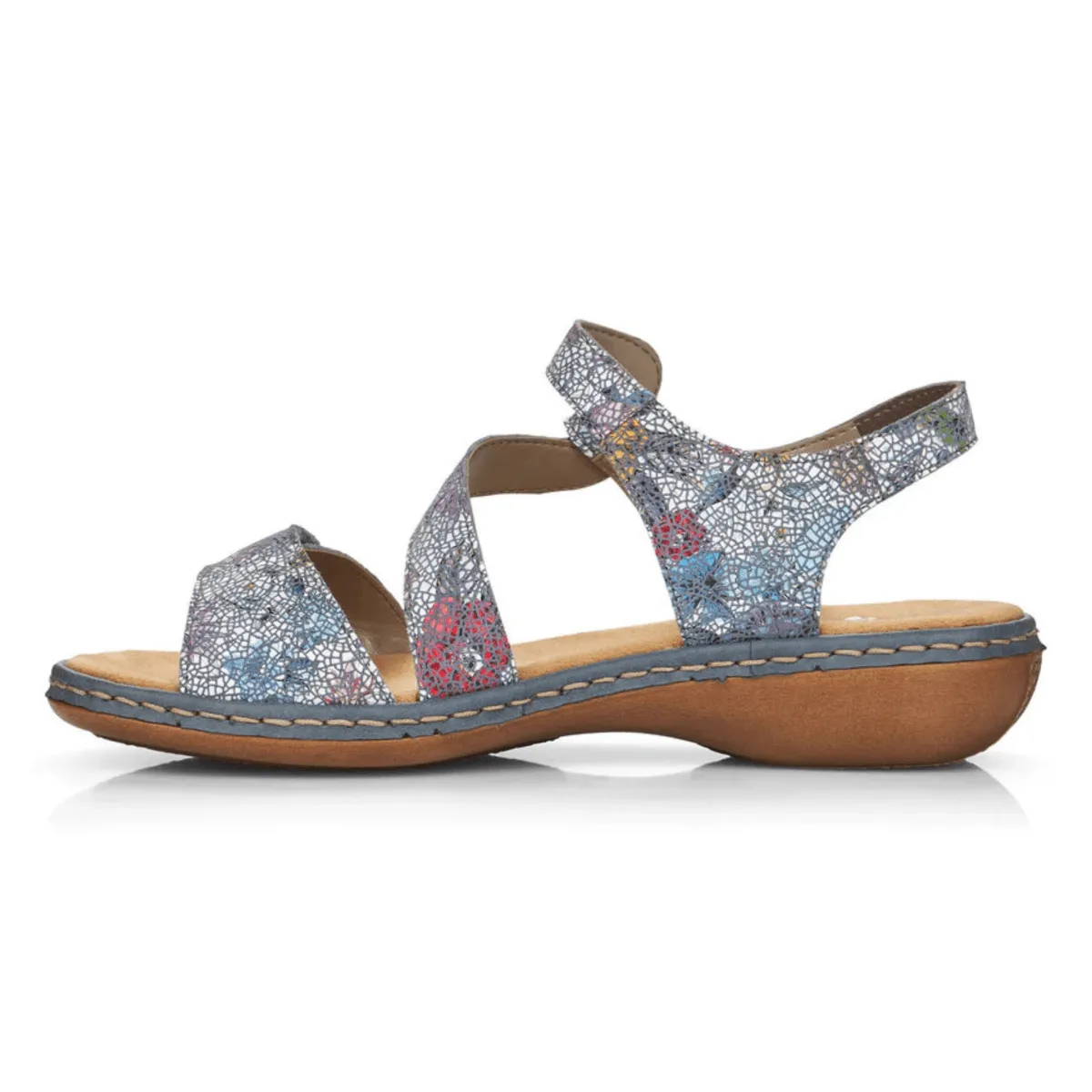 Rieker Women's 659C7-90 Regina Adria/Multi Leather