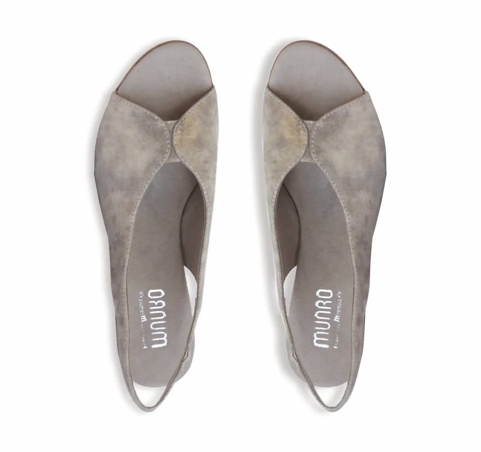 Rochelle Slingback Sandal In Castoro Stardust