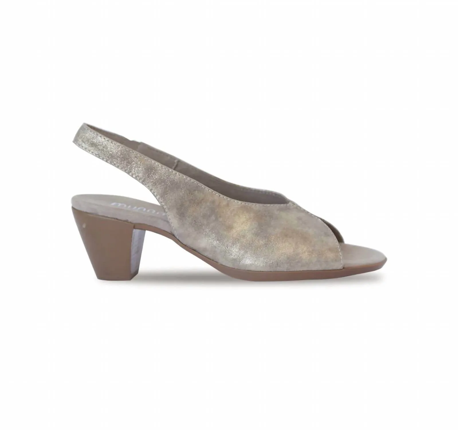Rochelle Slingback Sandal In Castoro Stardust