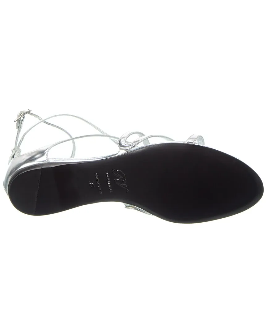 Roger Vivier Ondulation Leather Sandal