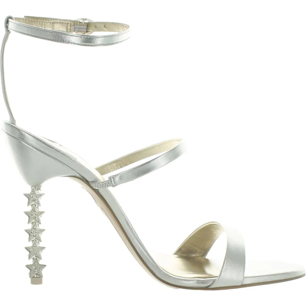 Rosalind  Womens Metallic Strappy Heels