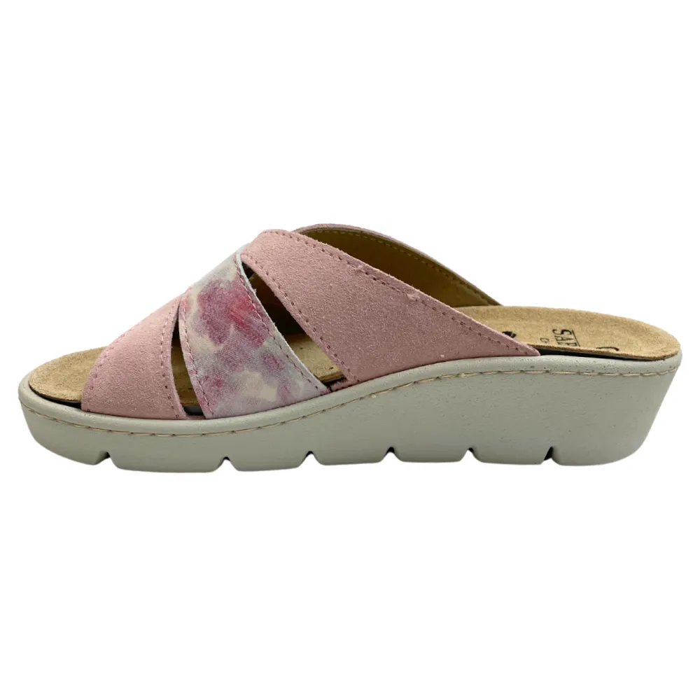 Sabatini Simona Cipria Camoscio/Graffiti Sandal (Women's)