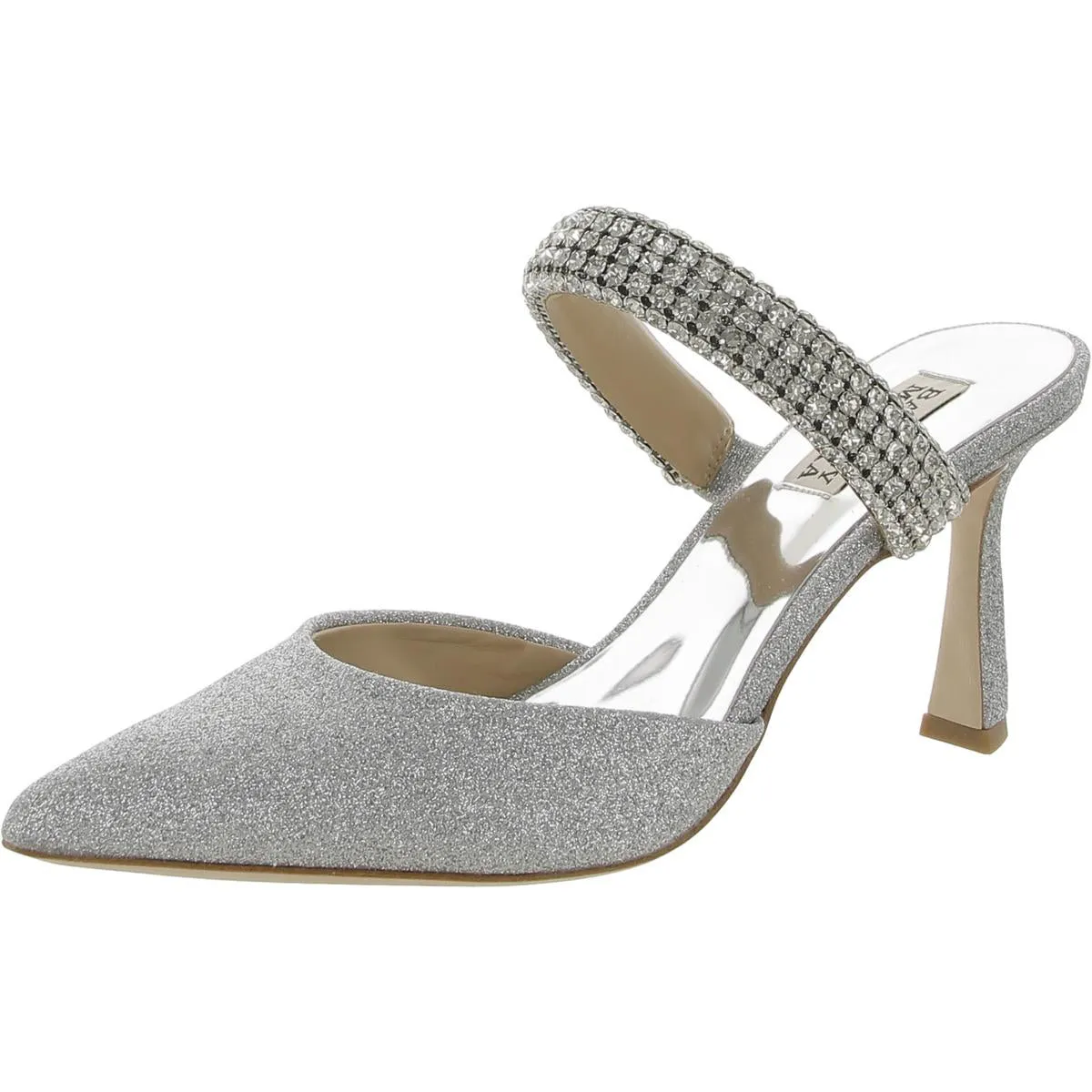 Sadiya Womens Pointed Toe Slip On Heels