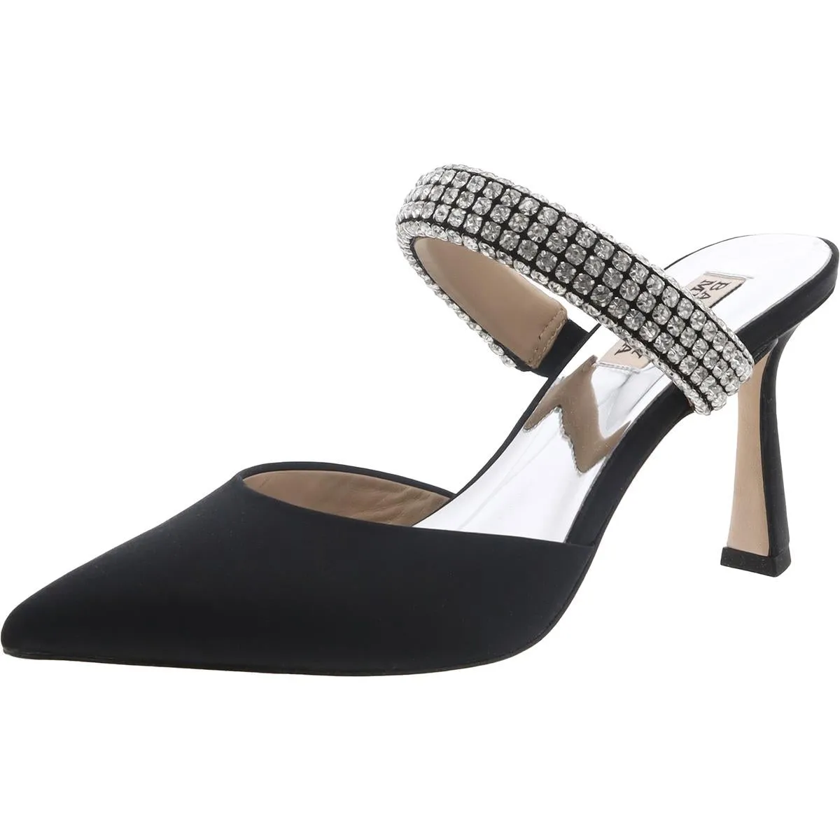 Sadiya Womens Pointed Toe Slip On Heels
