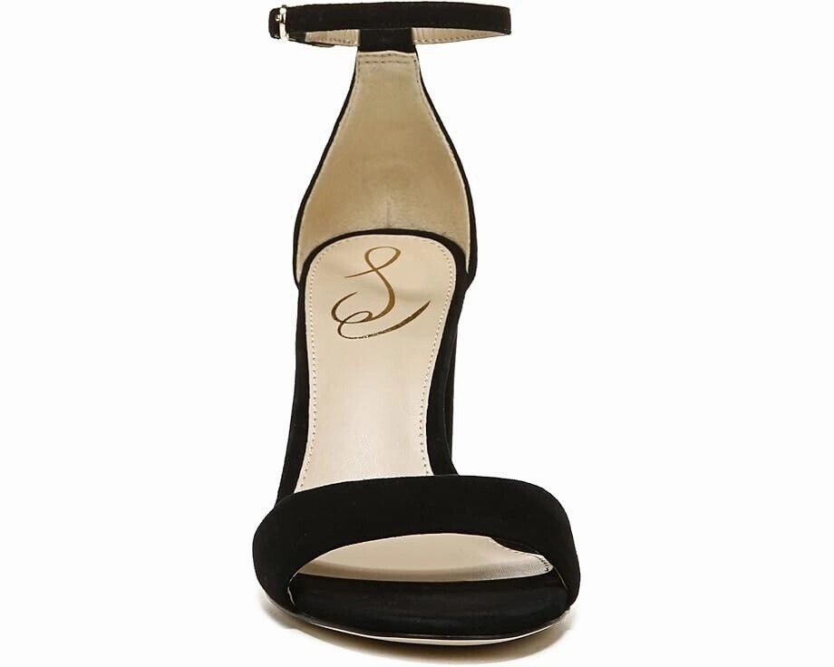 Sam Edelman Robyn I3433L3002 Sandal Women 9 Black Ankle Strap Block Heel KHD1158