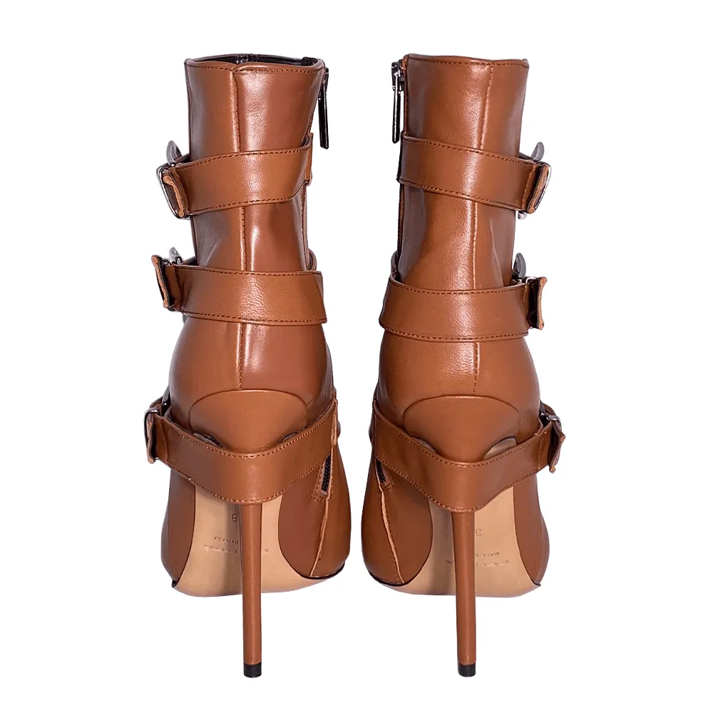 SAMIRA BROWN LEATHER