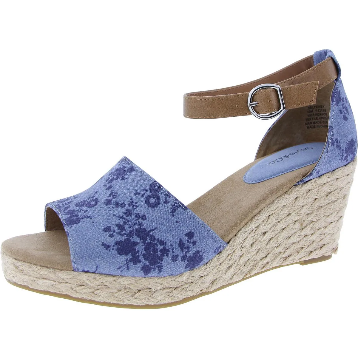 Seleene Womens Wedge Sandals