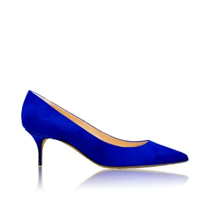 SHANA BLUE SUEDE