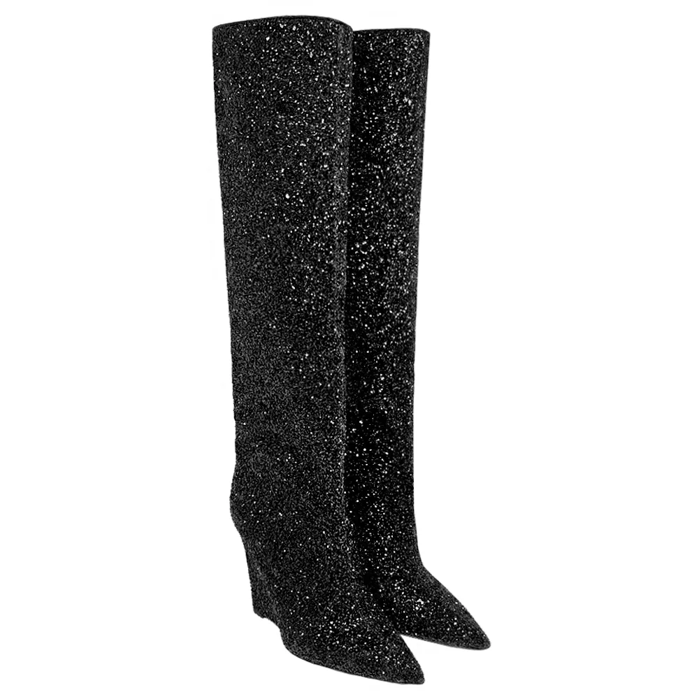 SHINE GLITTER BLACK
