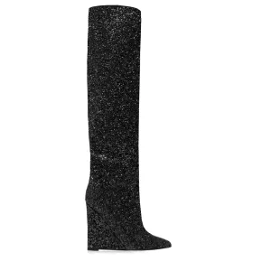 SHINE GLITTER BLACK