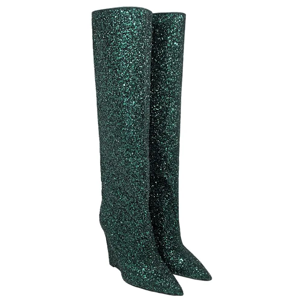 SHINE GLITTER GREEN