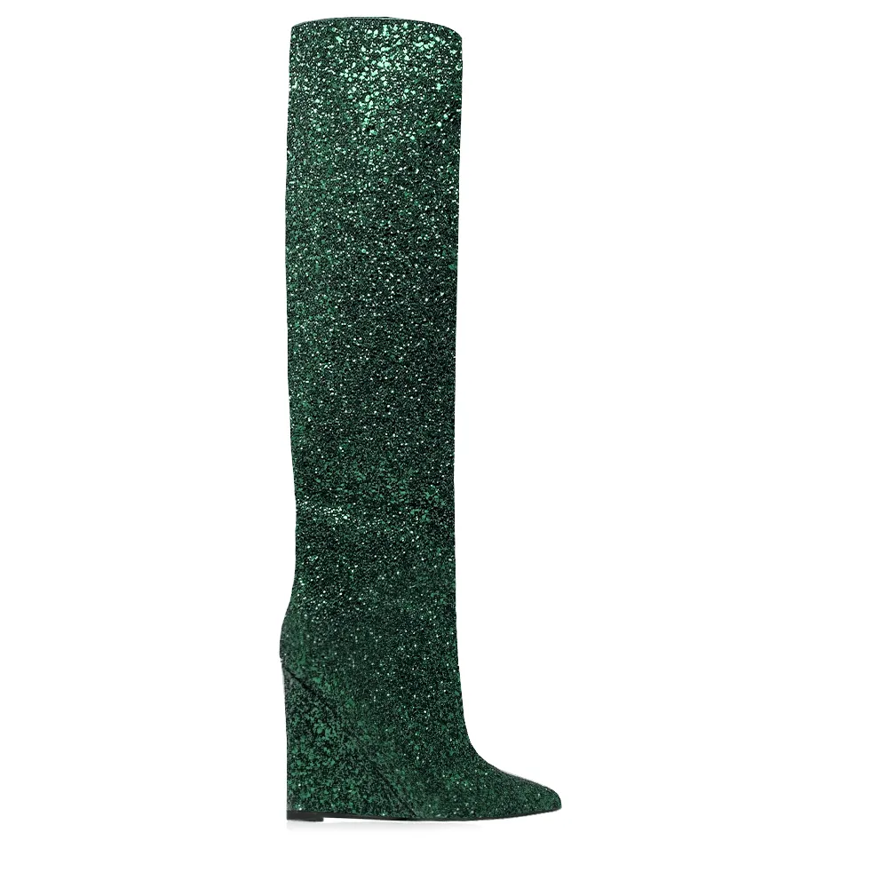 SHINE GLITTER GREEN