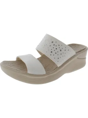Sienna Womens Mesh Wedge Sandals
