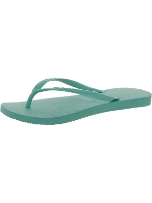 Slim Womens Flip-Flops Slip On Thong Sandals