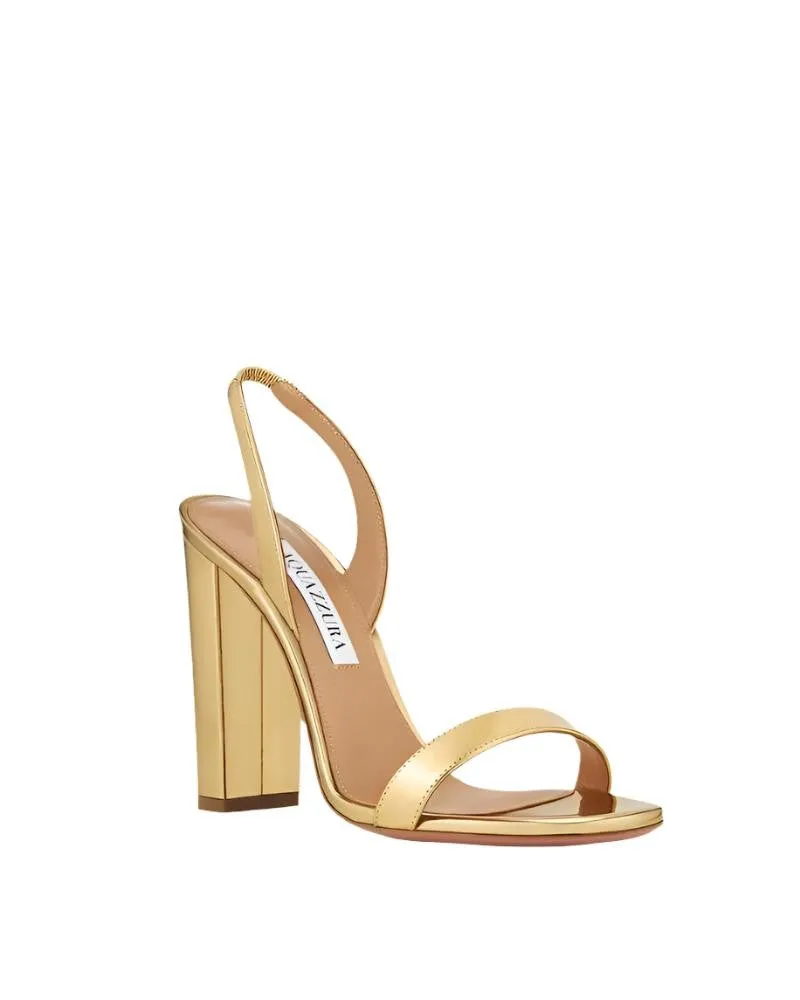 So Nude Block Sandal 105