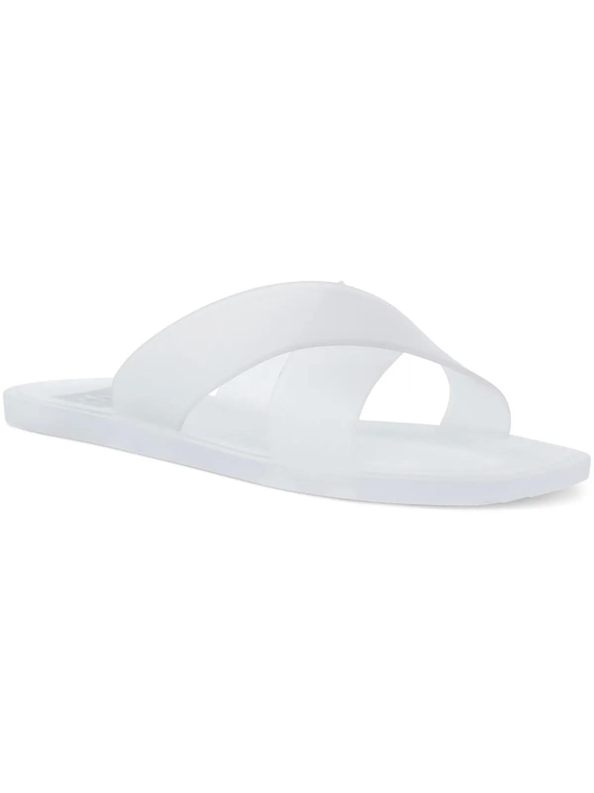Solstice Womens Slip On Flat Jelly Sandals