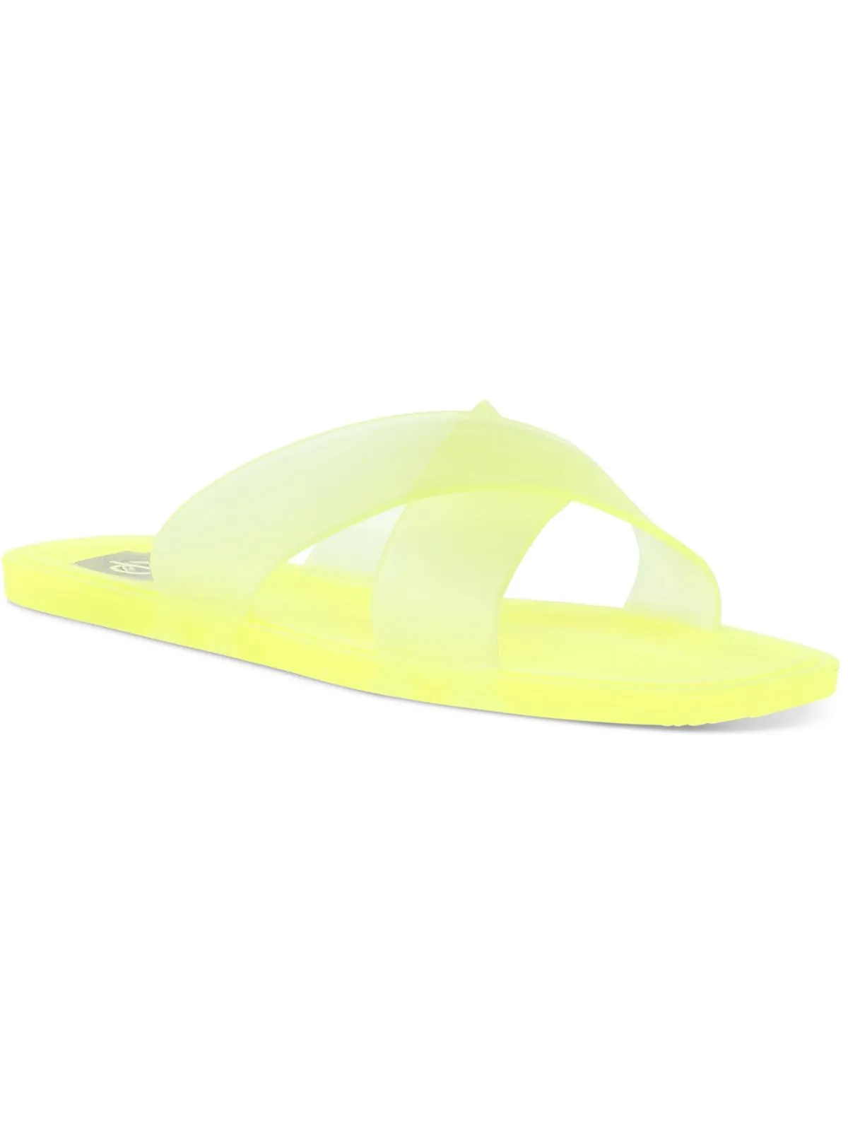 Solstice Womens Slip On Flat Jelly Sandals