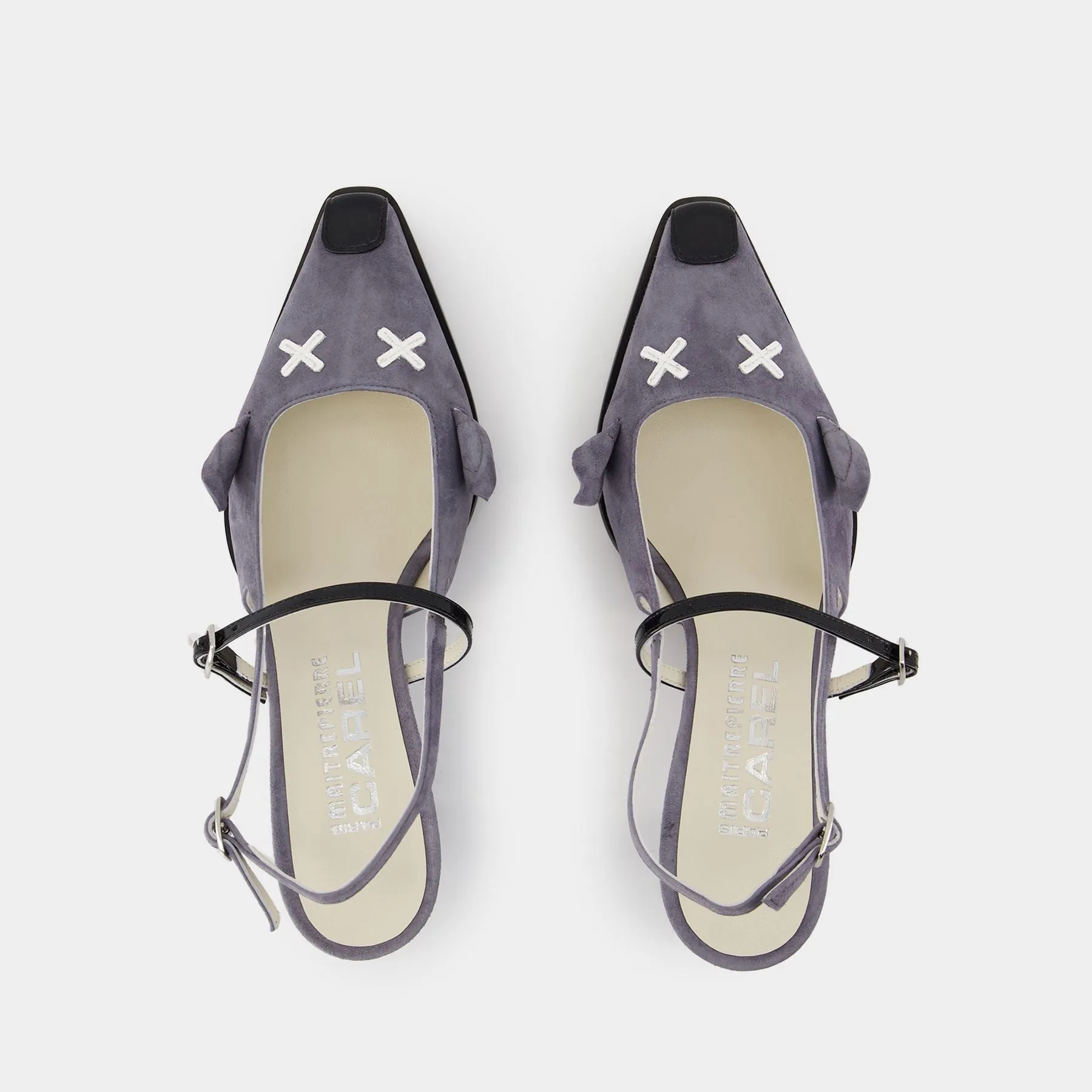 Souris Mp Sandals - Carel - Leather - Grey