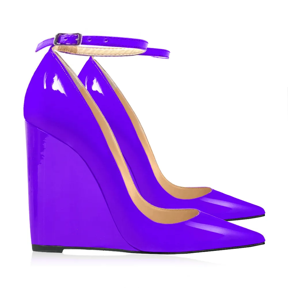 STEPHANIE PURPLE PATENT 100mm