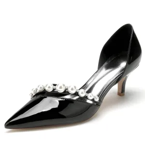 Stiletto Heel 6cm Patent Leather Shoes CK0236