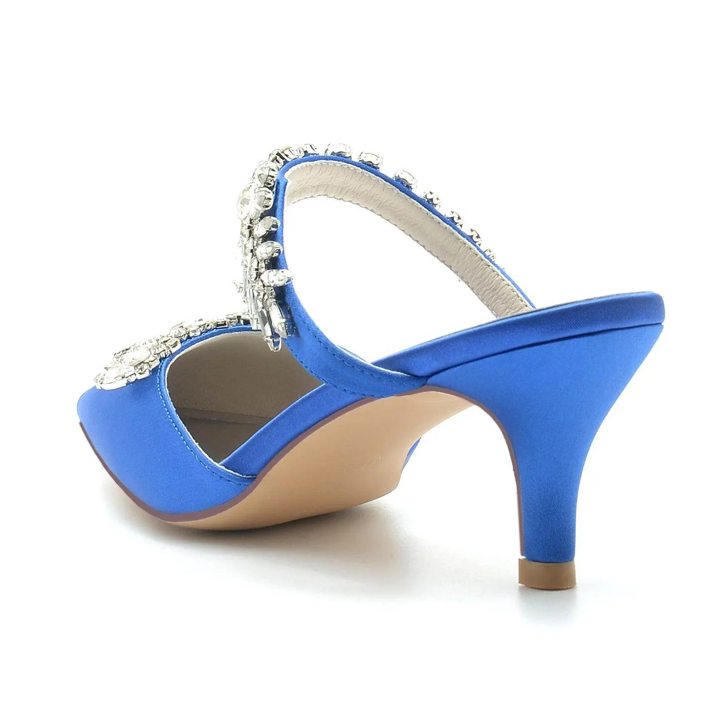 Stiletto Heel 6cm Silk-Like Shoes CK0206