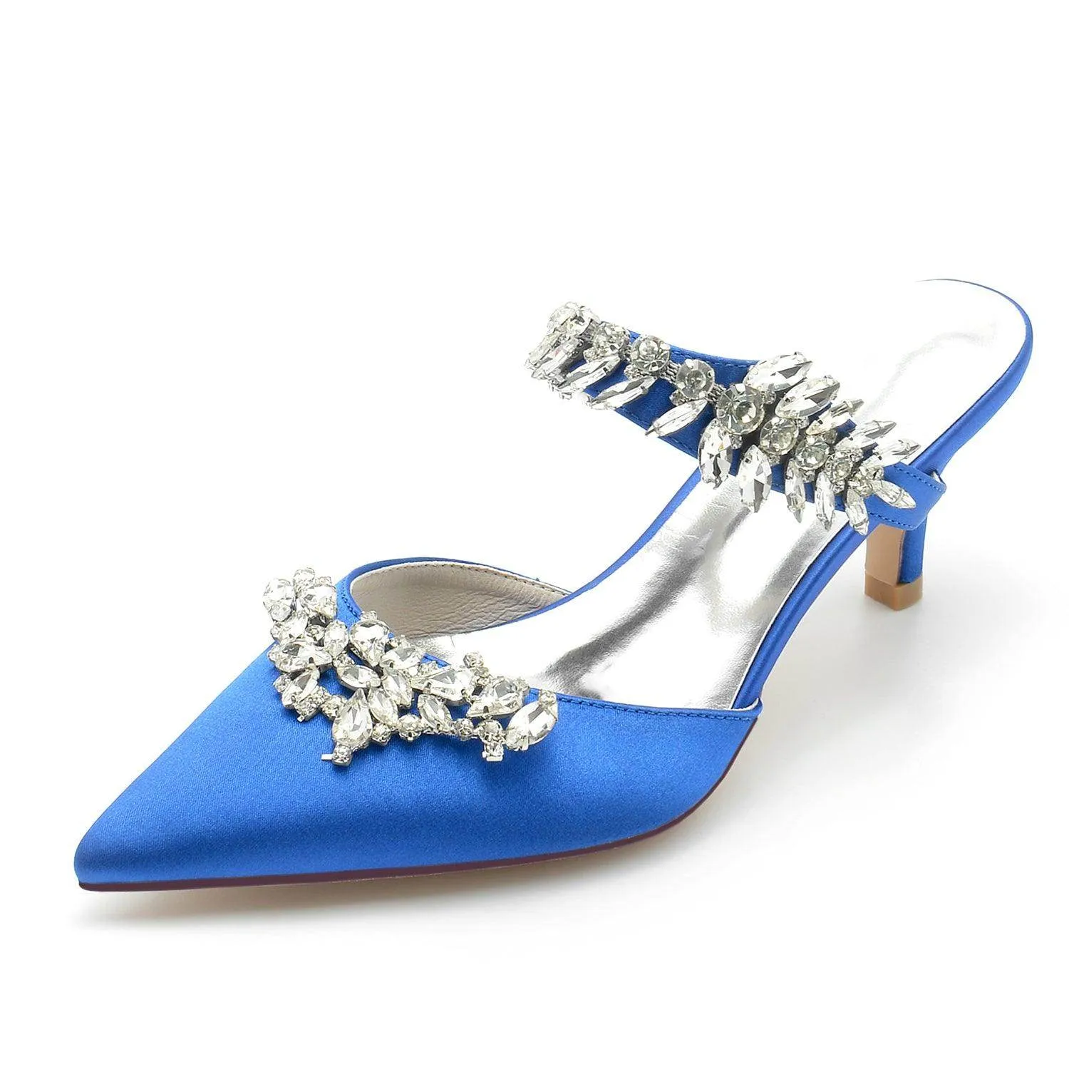 Stiletto Heel 6cm Silk-Like Shoes CK0206