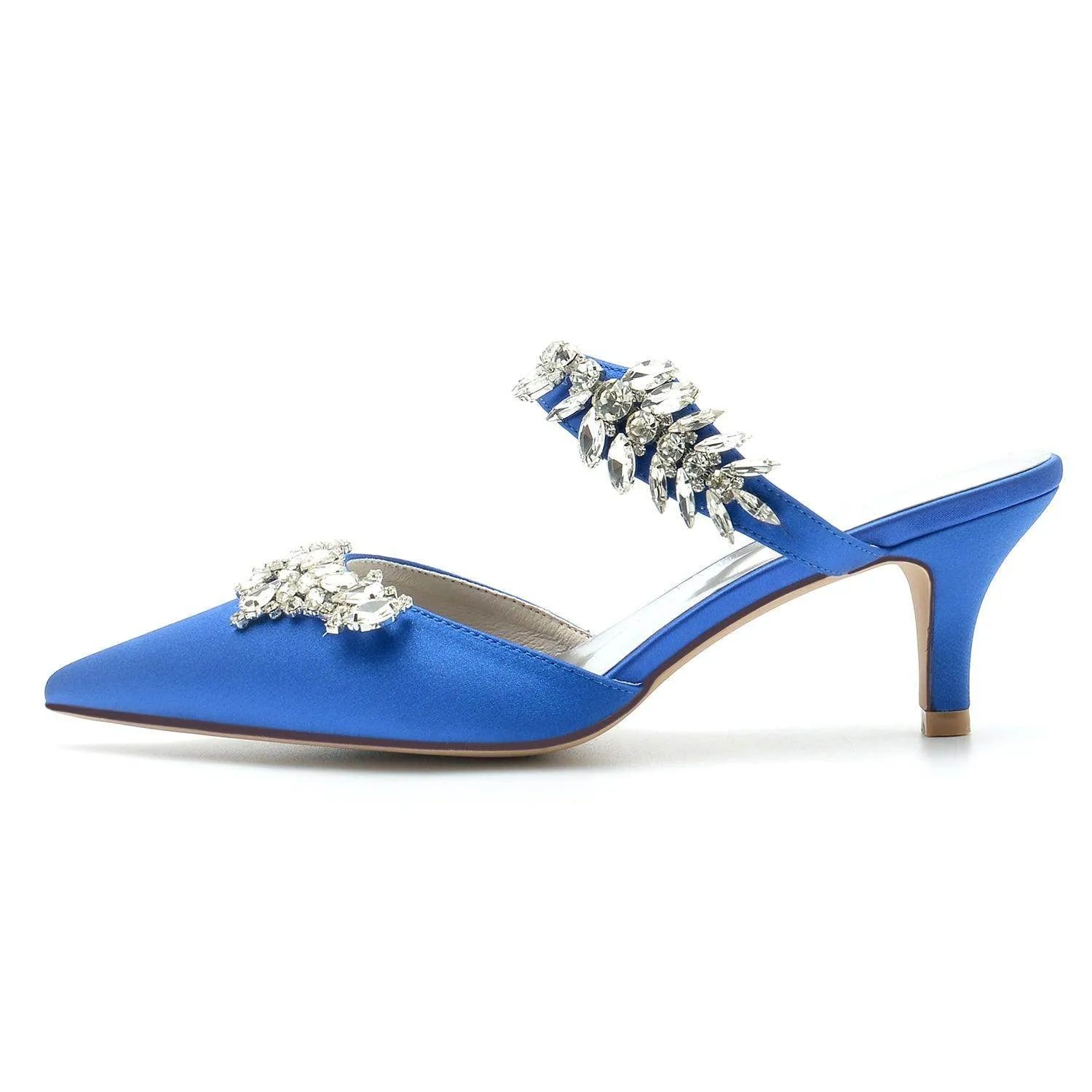 Stiletto Heel 6cm Silk-Like Shoes CK0206
