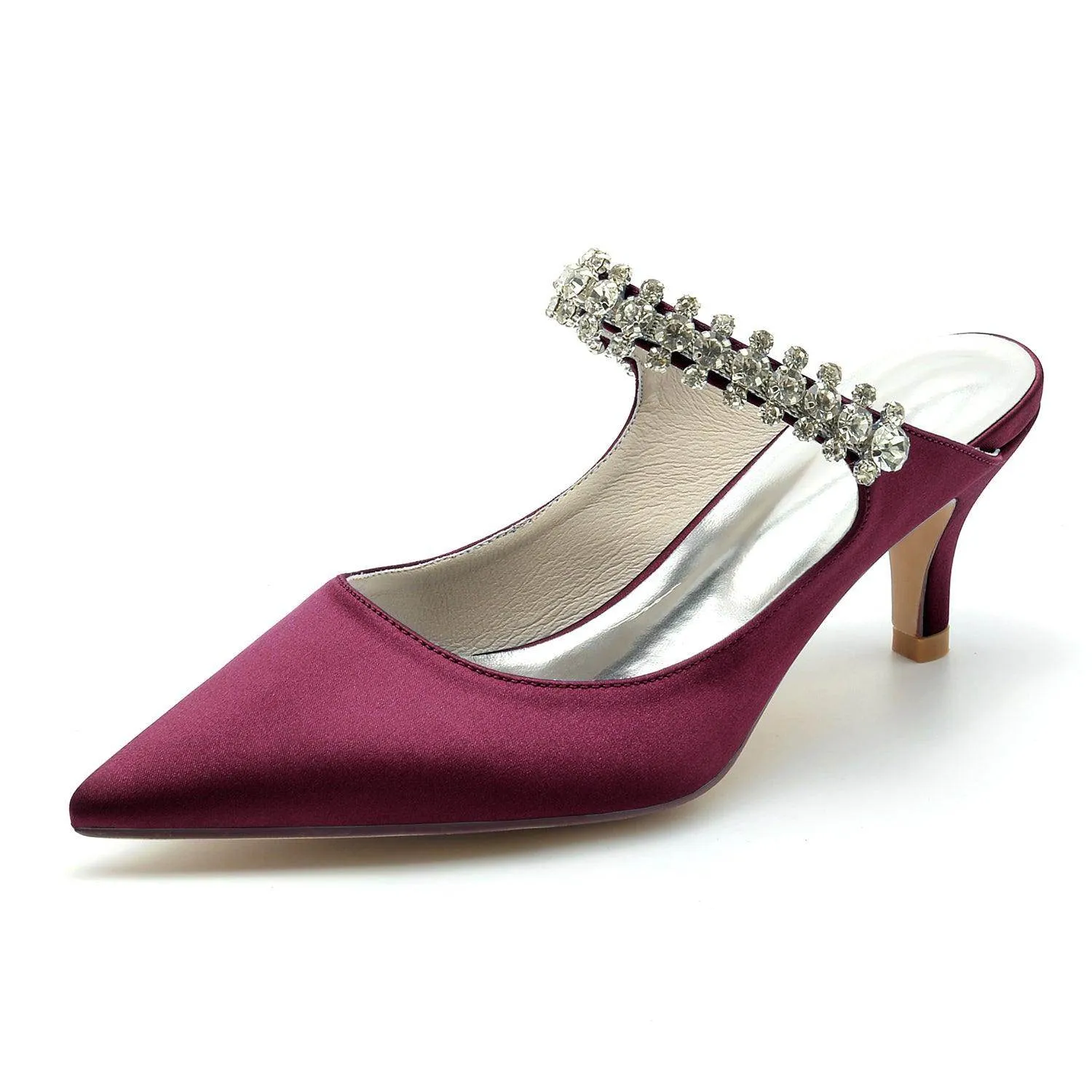 Stiletto Heel 6cm Silk-Like Shoes CK0208