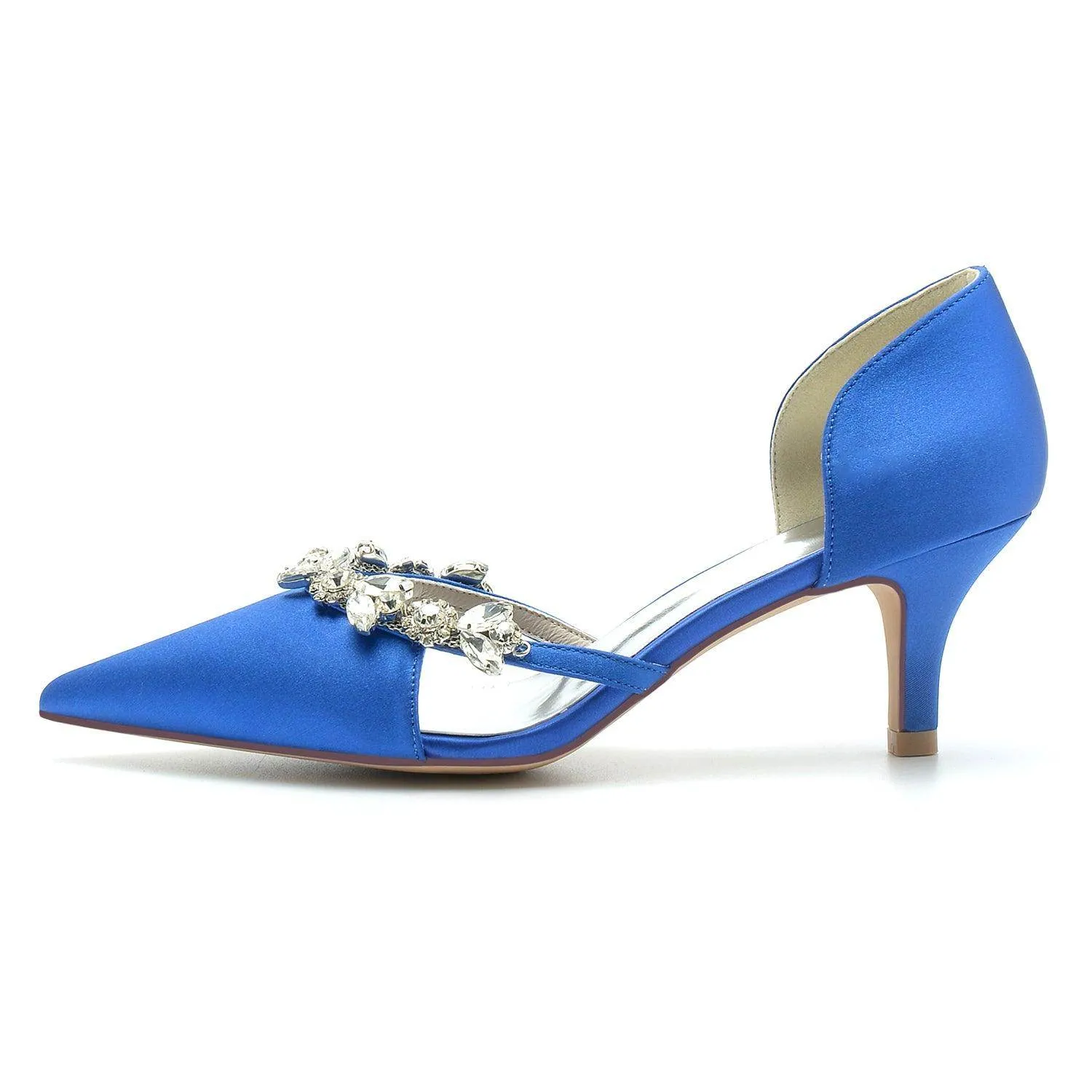 Stiletto Heel 6cm Silk-Like Shoes CK0210