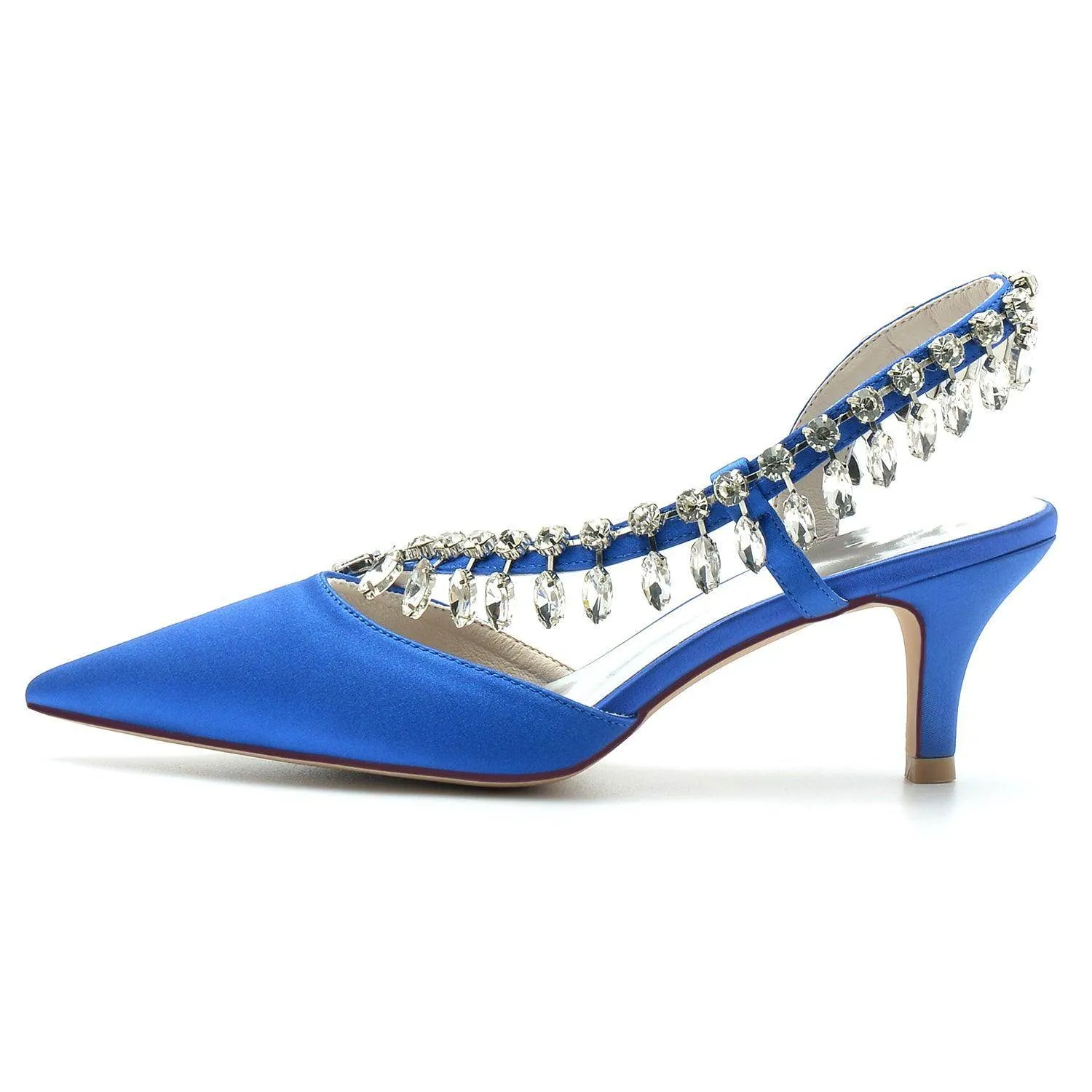 Stiletto Heel 6cm Silk-Like Shoes CK0359