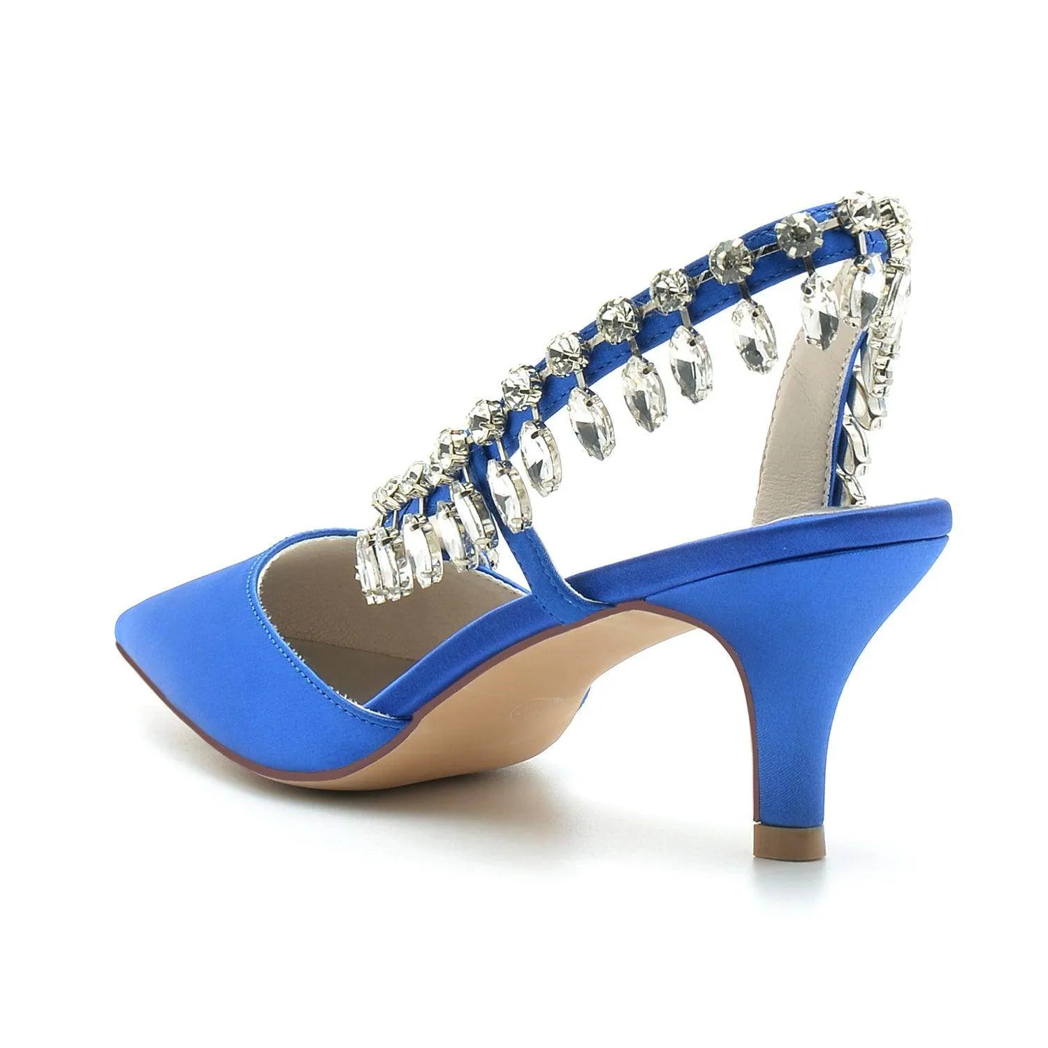 Stiletto Heel 6cm Silk-Like Shoes CK0359