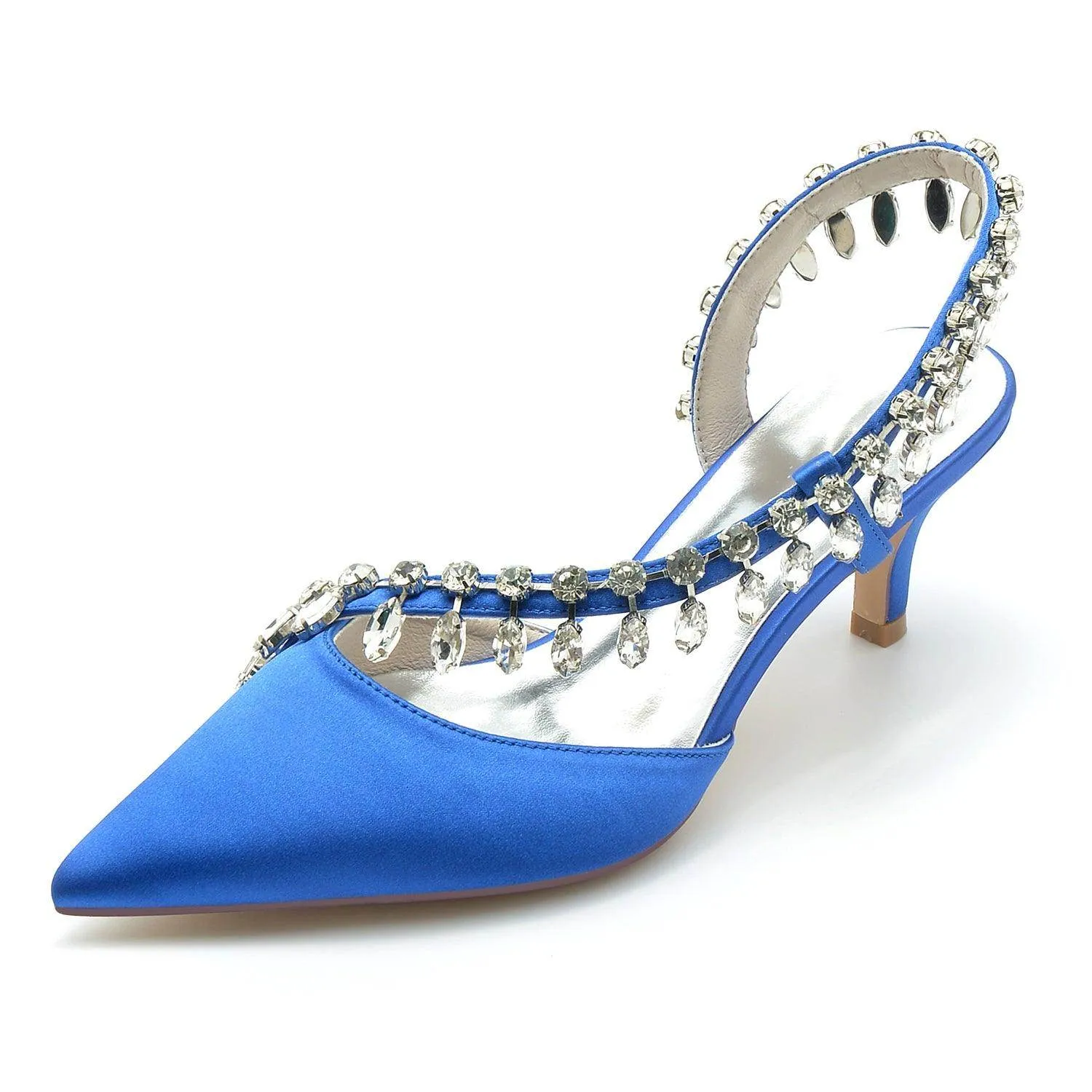 Stiletto Heel 6cm Silk-Like Shoes CK0359