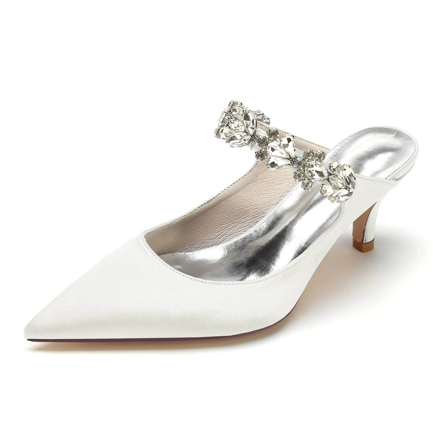 Stiletto Heel 6cm Silk-Like Shoes CK0360