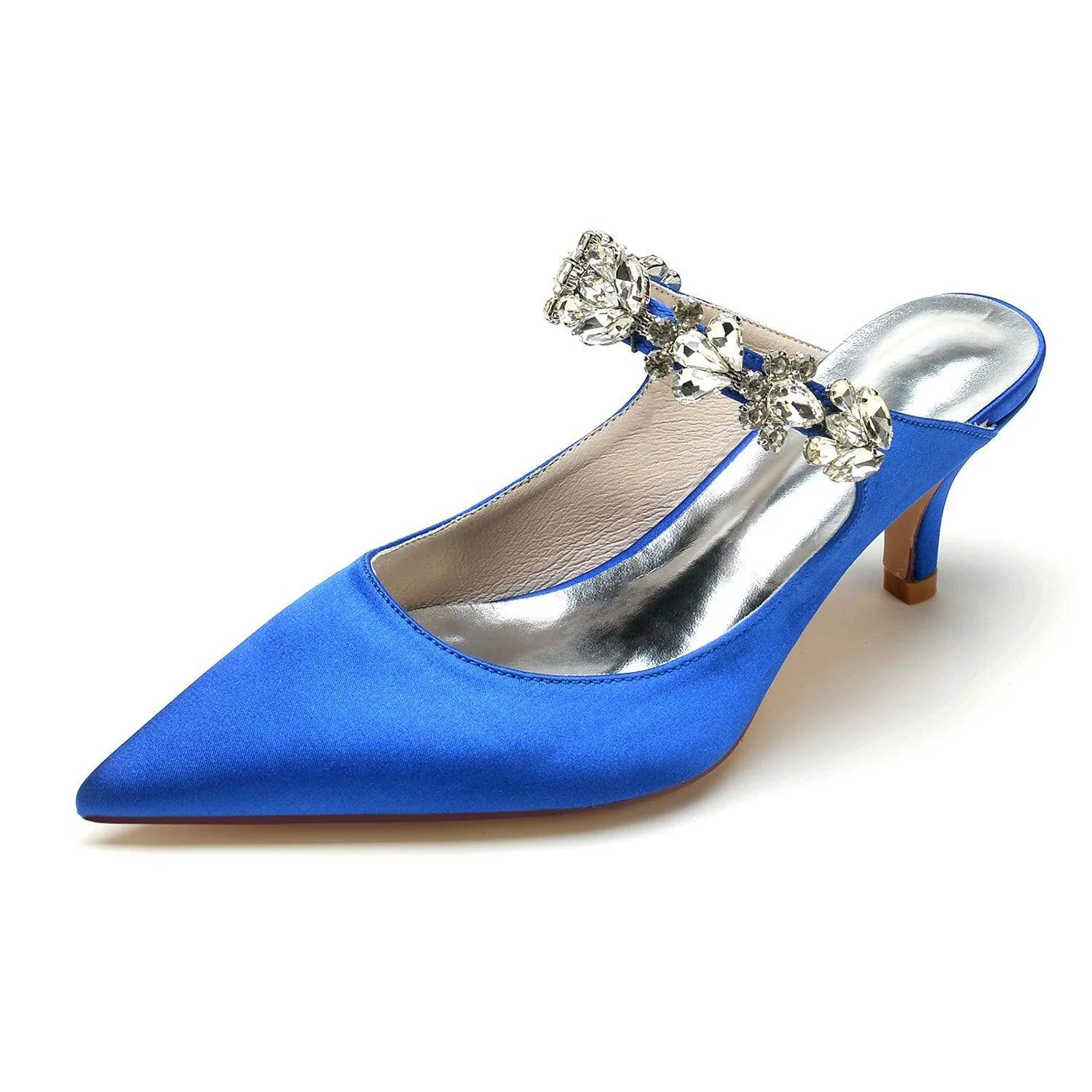 Stiletto Heel 6cm Silk-Like Shoes CK0360