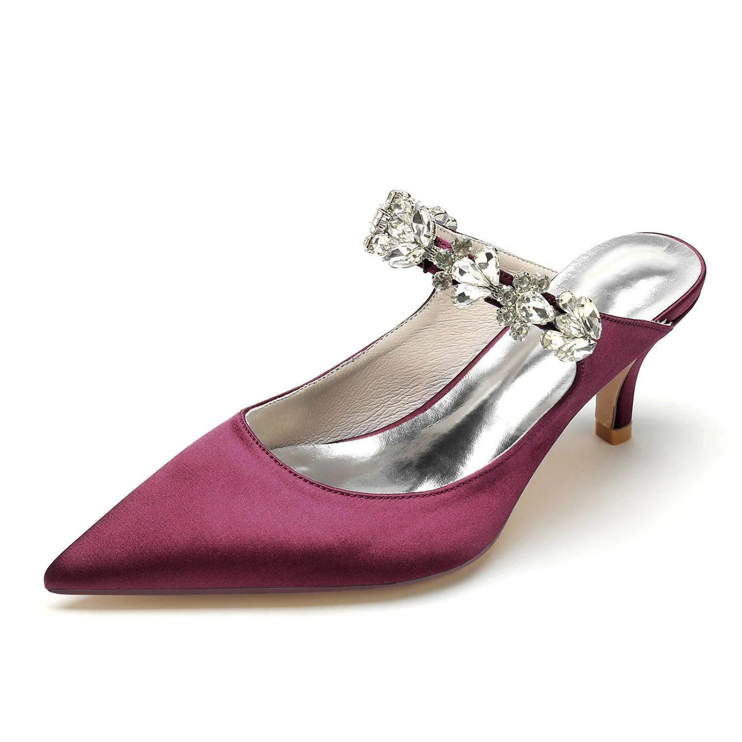 Stiletto Heel 6cm Silk-Like Shoes CK0360