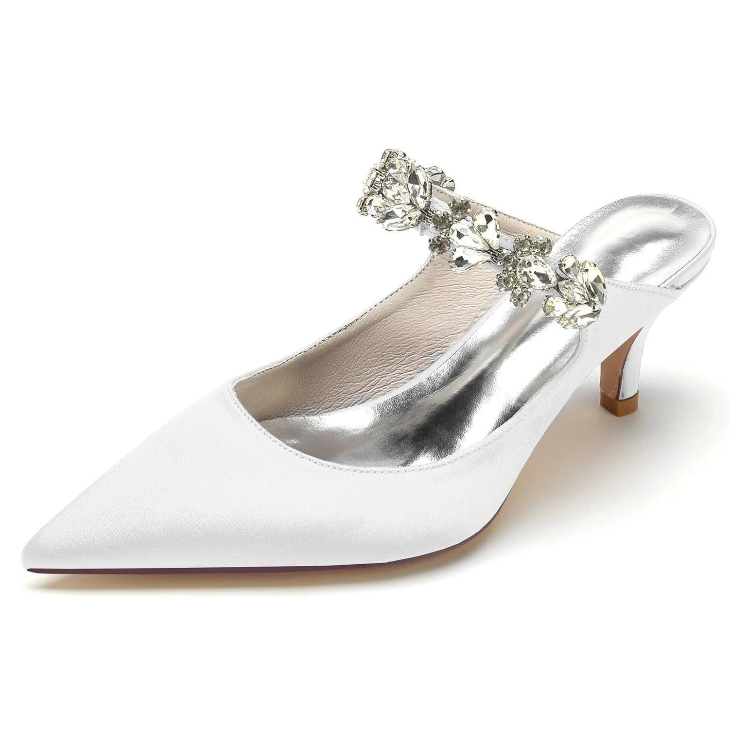 Stiletto Heel 6cm Silk-Like Shoes CK0360